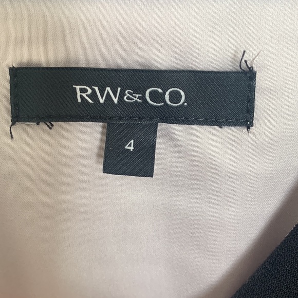 Black rw and co dress sheath dress - Picture 2 of 3